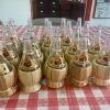 Imported Chianti Wicker Bottle Salt and pepper shakers